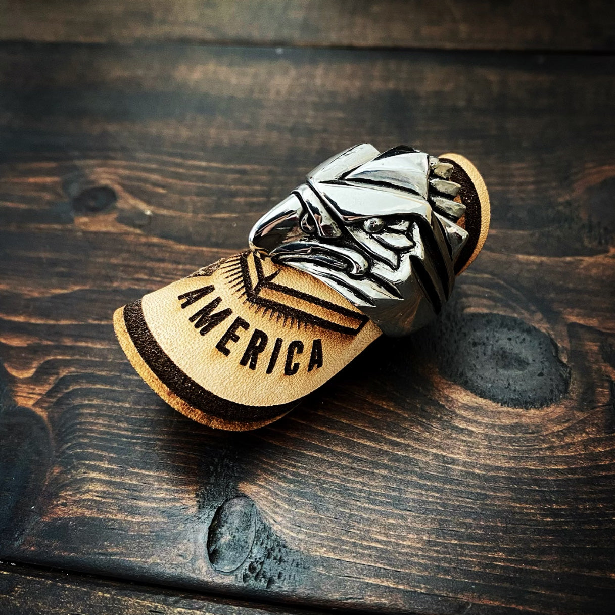 Speakeasy Spirit Animal - Eagle in Silver